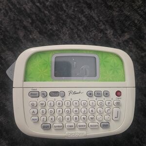 Brother PT-90 Label Maker with Gray and White Design